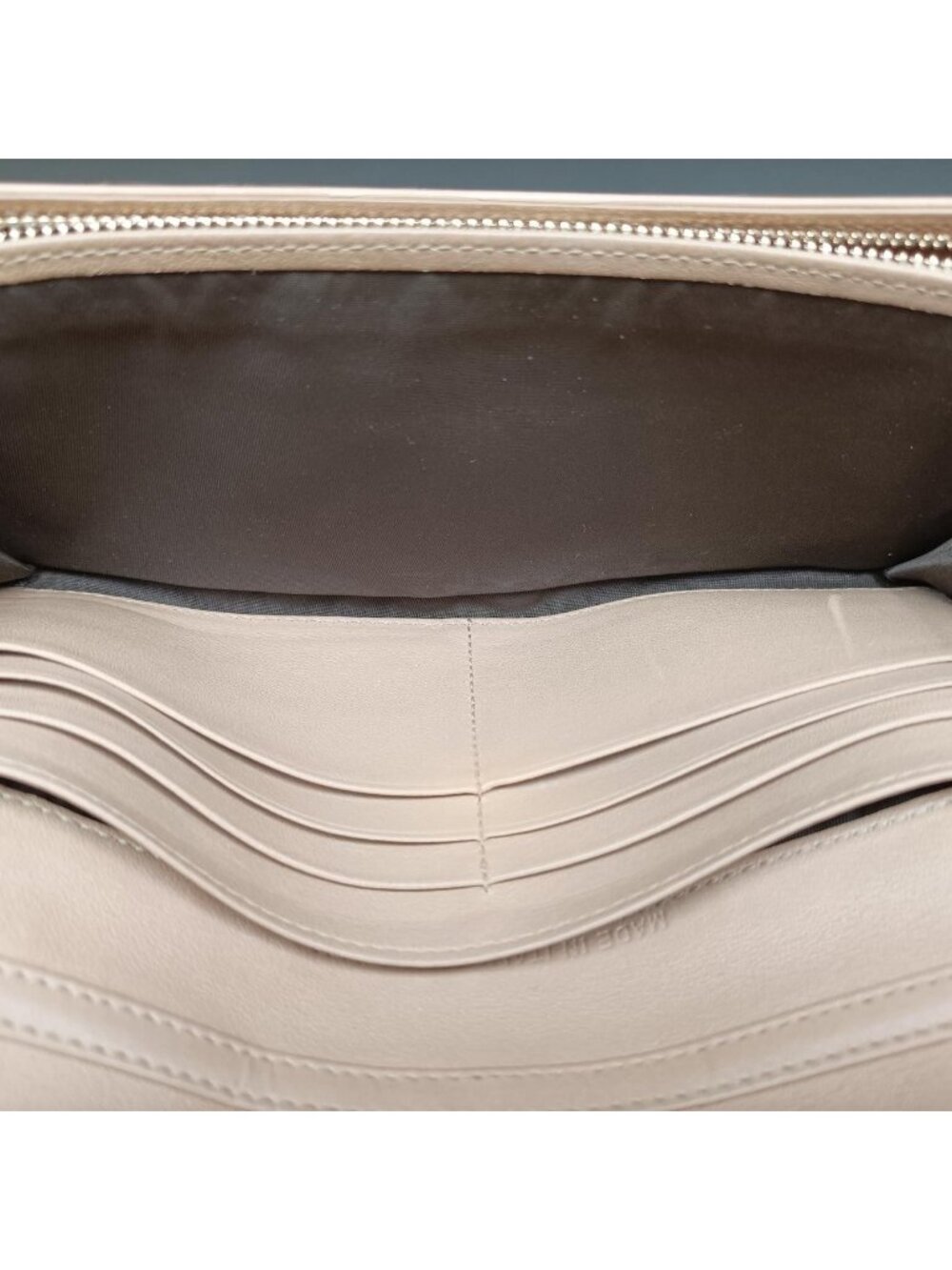 ★SOLD★ Dior Lady Cannage Beige Patent Handbag - Picture 9 of 15